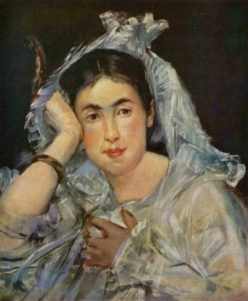 Marguerite de Conflans avec capuchon - Édouard Manet