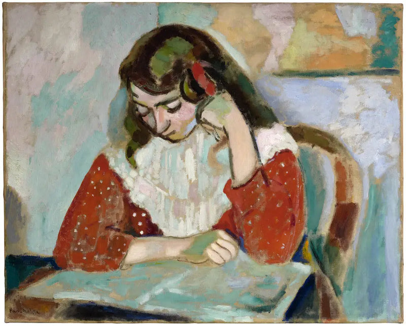Marguerite lukemassa - Henri Matisse