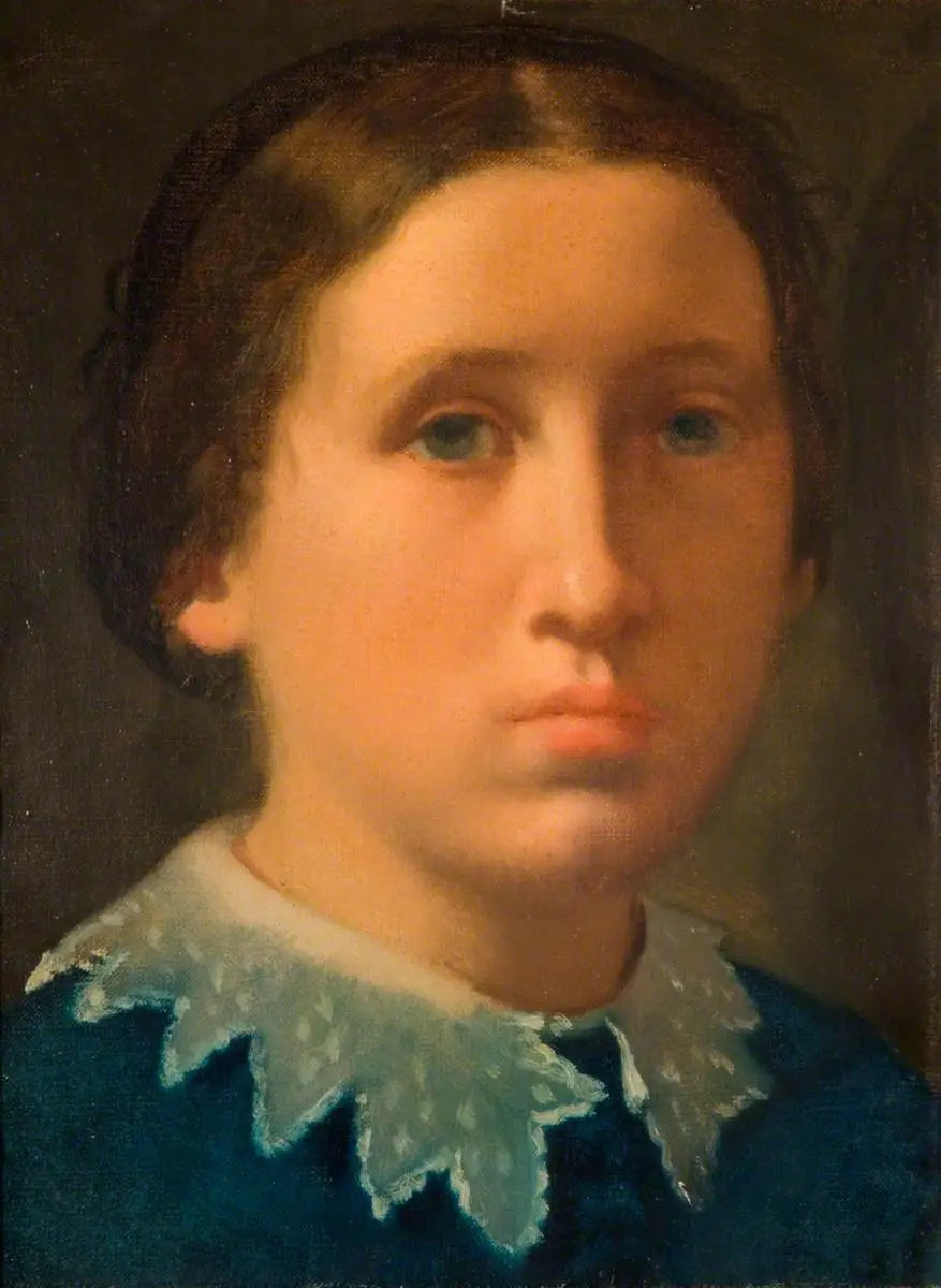 Marguerite, taiteilijan sisar - Edgar Degas