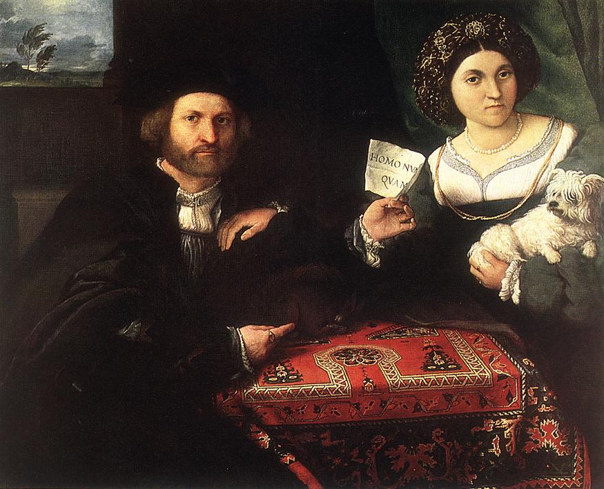 Mari ja vaimo - Lorenzo Lotto