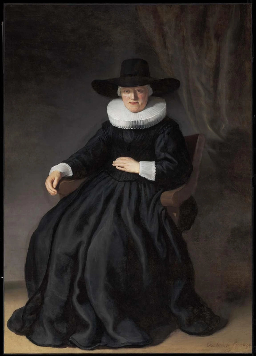 Maria Bockenolle - Rembrandt'n muotokuva