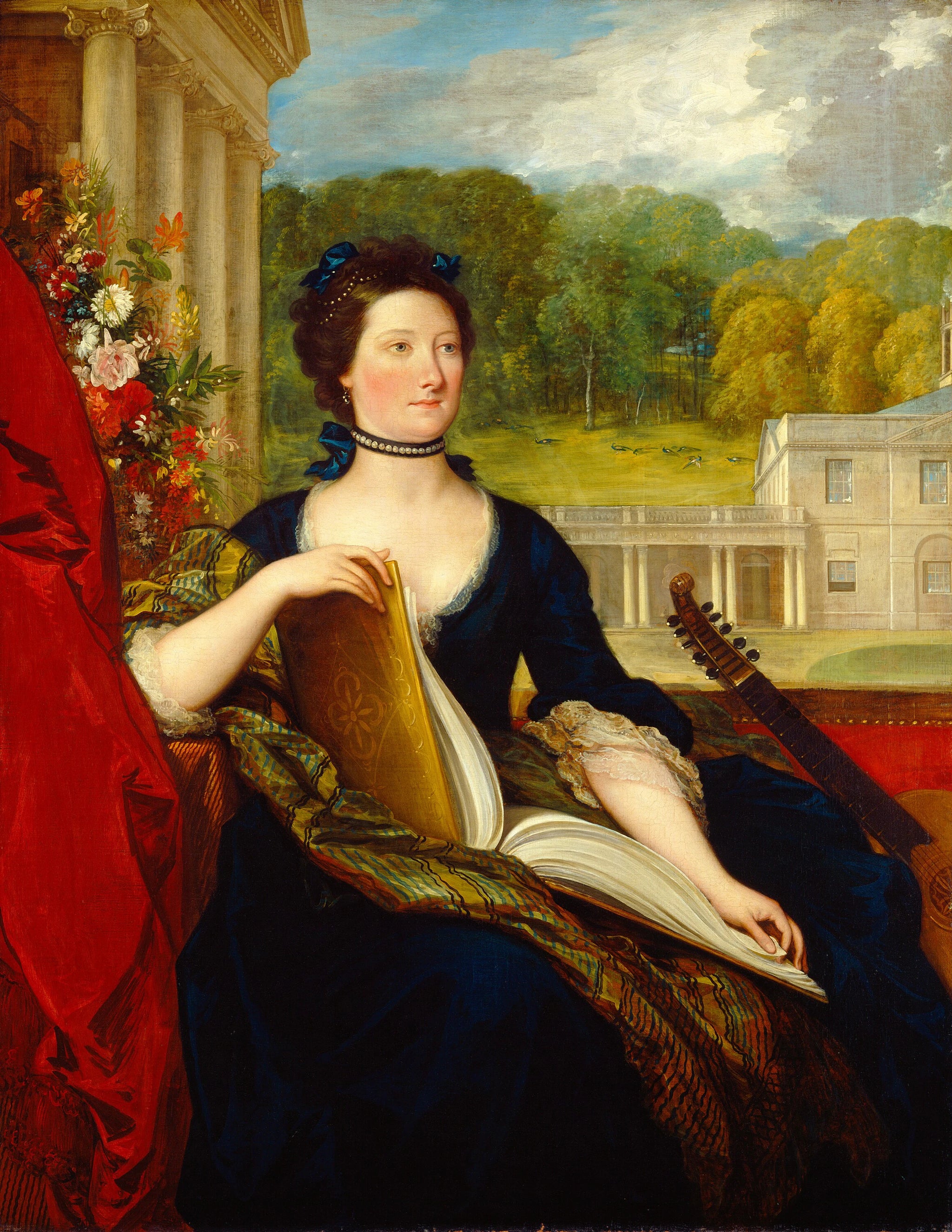 Maria Hamilton Beckford (Mme William Beckford) - Benjamin West