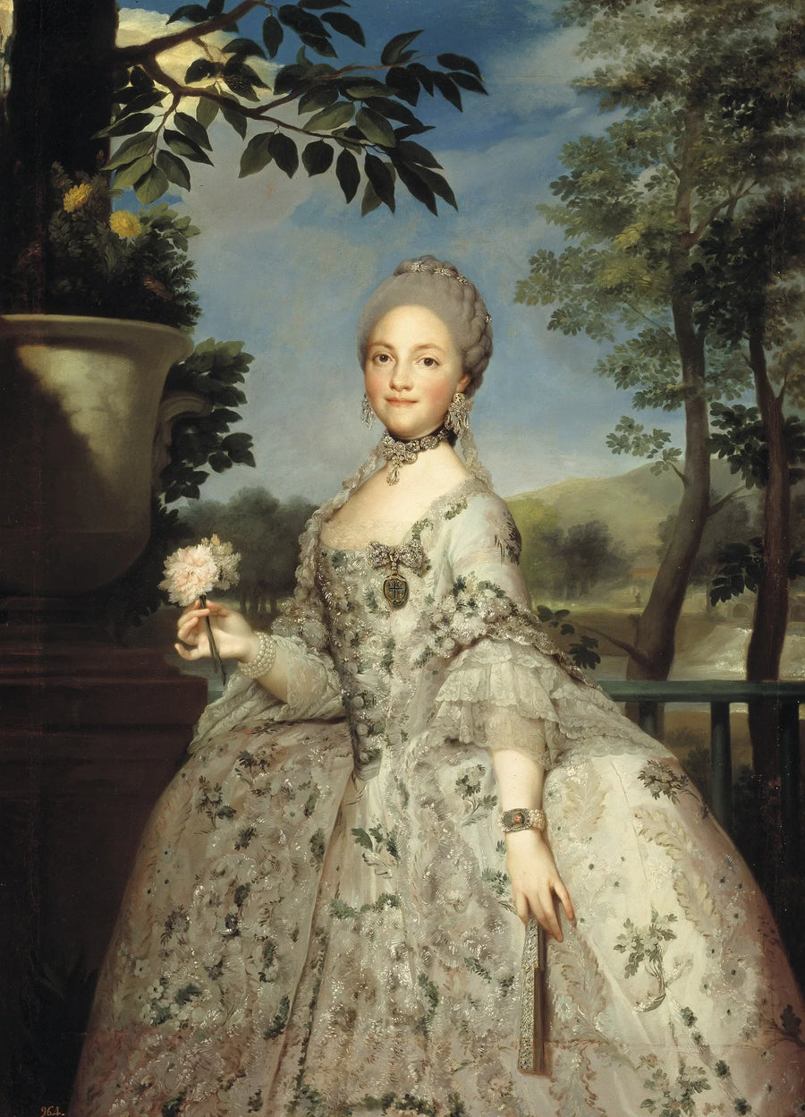 María Luisa de Parme, prinsessa Asturien - Anton Raphael Mengs