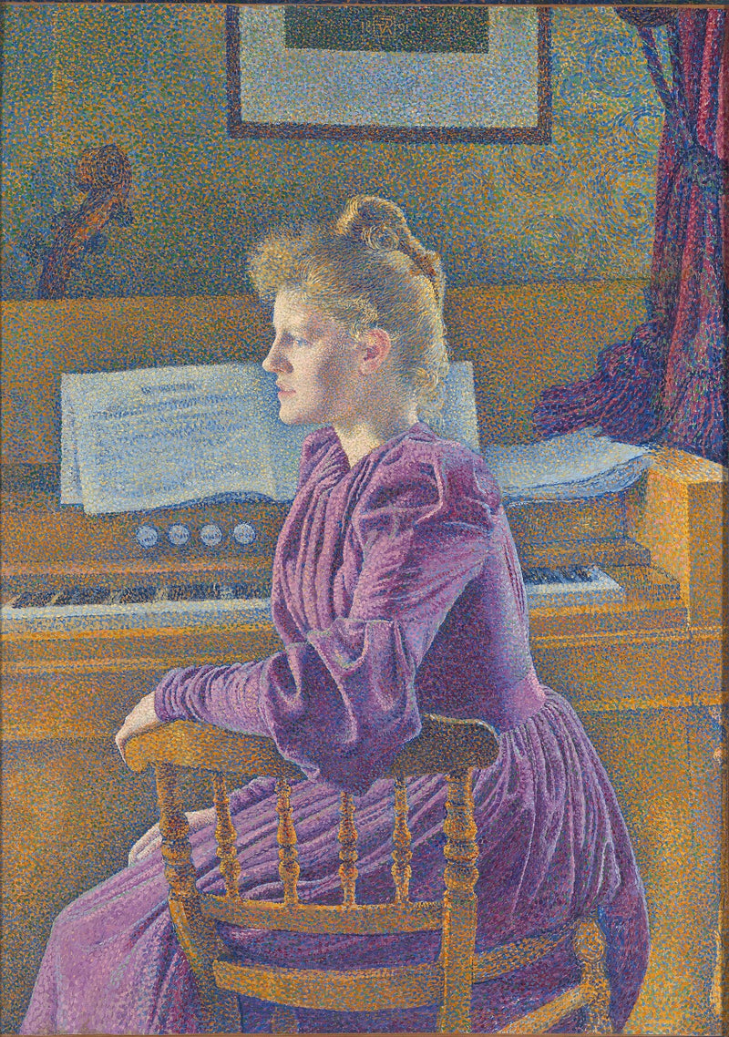 Maria Sèthe, tuleva rouva Henry Van de Velde - Théo van Rysselberghe