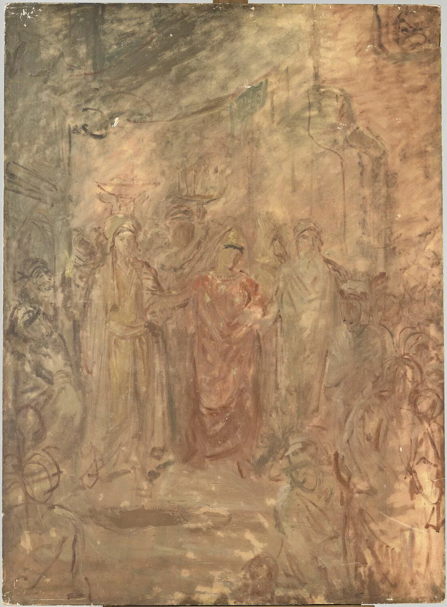 Juutalainen häät Constantine - Théodore Chassériau