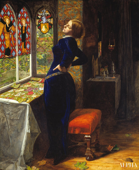 Mariana - John Everett Millais - Reproductions de tableaux et peintures haut de gamme