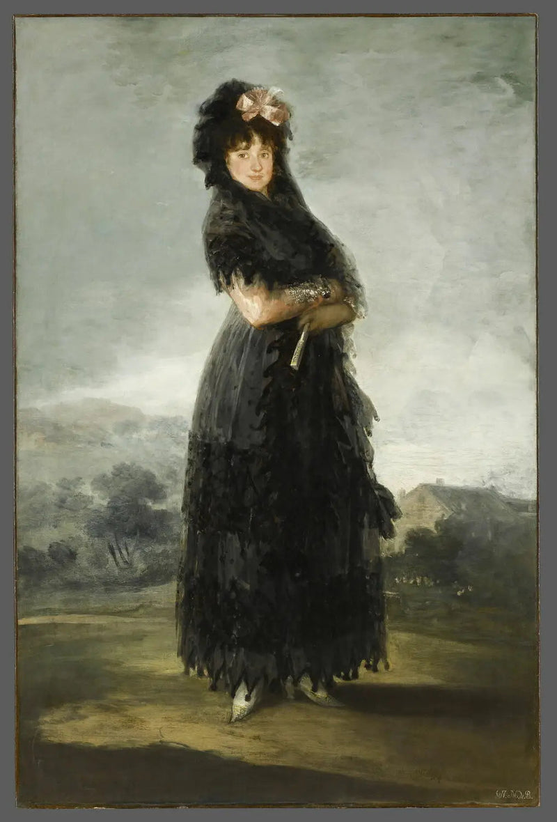 Mariana Waldstein, Santa Cruzin markiisi - Francisco de Goya