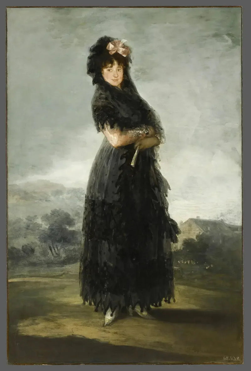 Mariana Waldstein, Santa Cruzin markiisi - Francisco de Goya