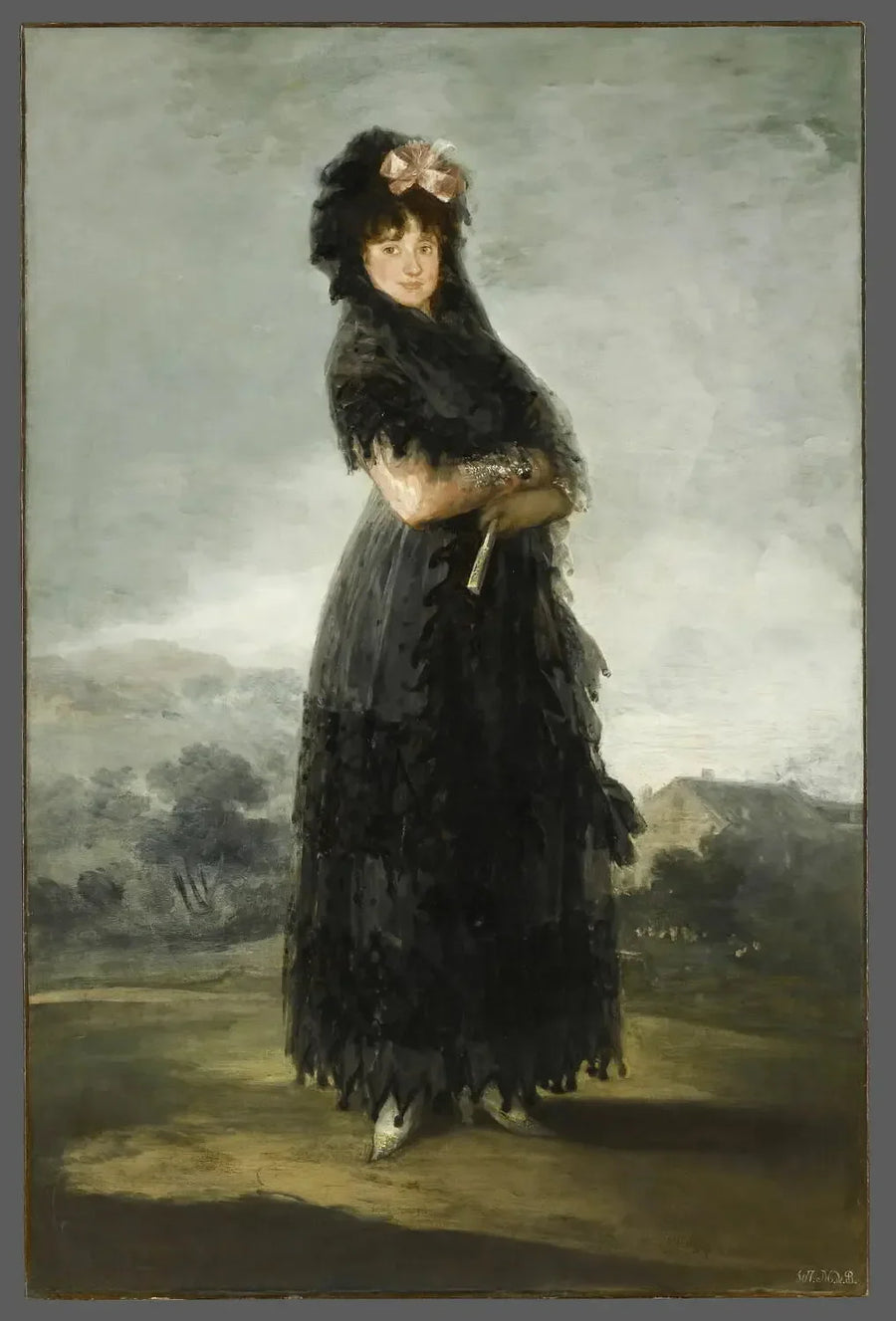 Mariana Waldstein, Santa Cruzin markiisi - Francisco de Goya