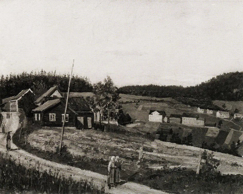 Maridalsveien Nydalenissa - Edvard Munch