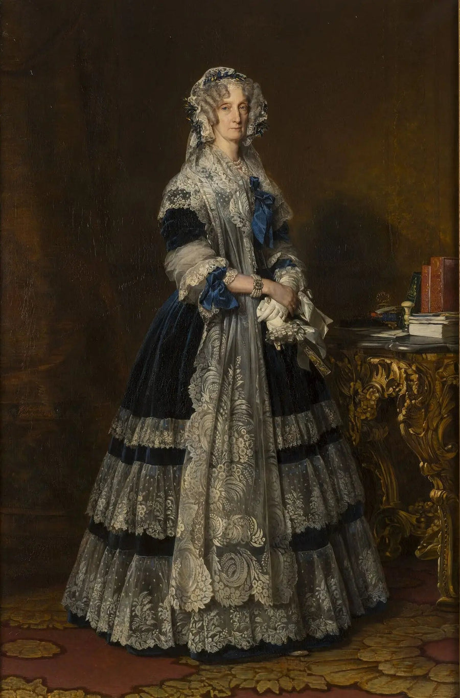 Marie-Amélie de Bourbon, Sisilian prinsessa, Ranskan kuningatar (1782-1866) - Franz Xaver Winterhalter