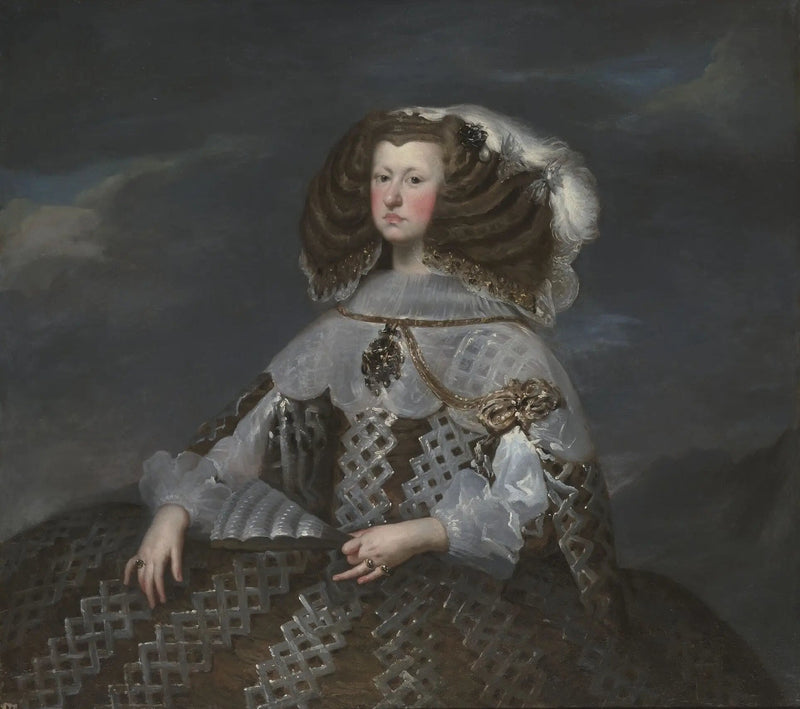 Marie-Anne d'Autriche, Espanjan kuningatar (1635-1696), regentti - Diego Velázquez