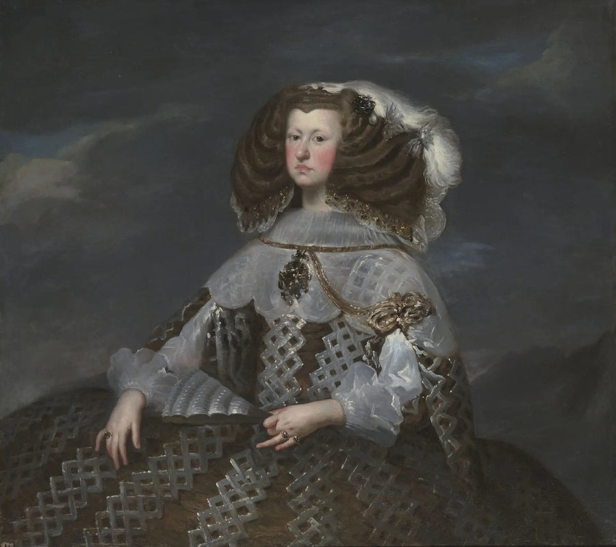 Marie-Anne d'Autriche, Espanjan kuningatar (1635-1696), regentti - Diego Velázquez