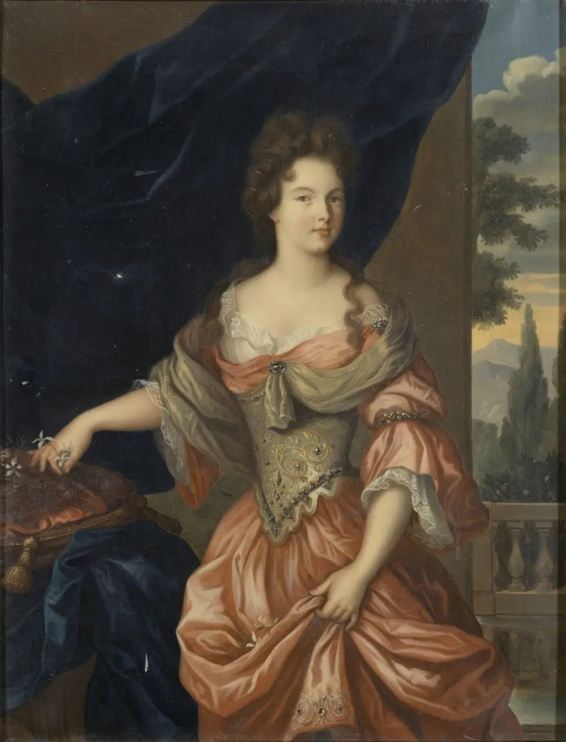 Marie-Anne de Bourbon, Vendômen herttuatar (1678-1718) - Hippolyte Flandrin