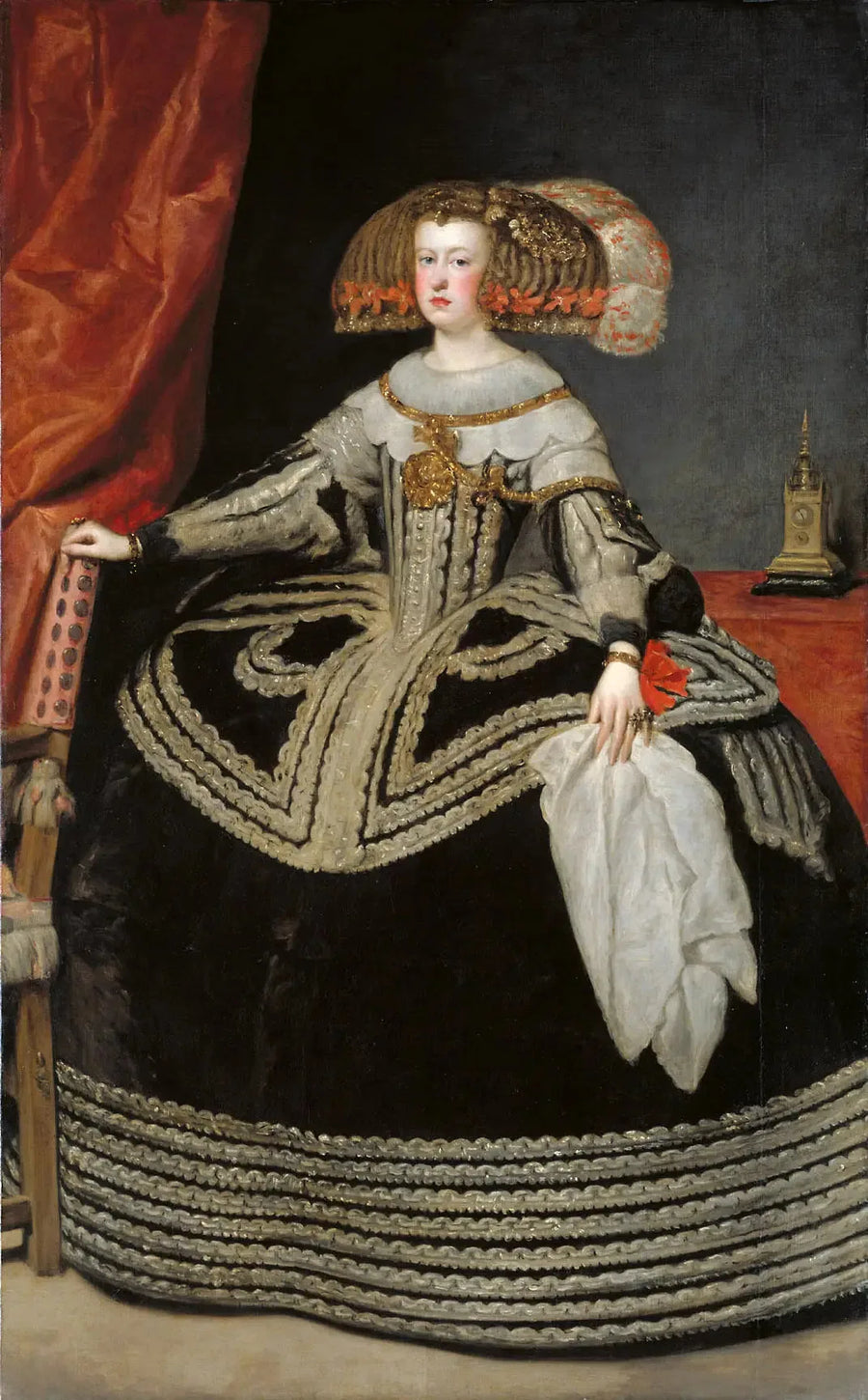 Marie-Anne, Espanjan kuningatar - Diego Velázquez