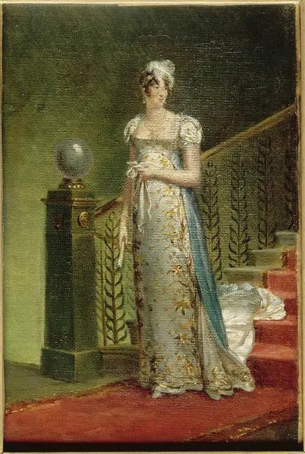 Marie-Annuciade-Caroline Bonaparte, Napolin kuningatar, Elysee-palatsissa (1782-1839) - François Gérard