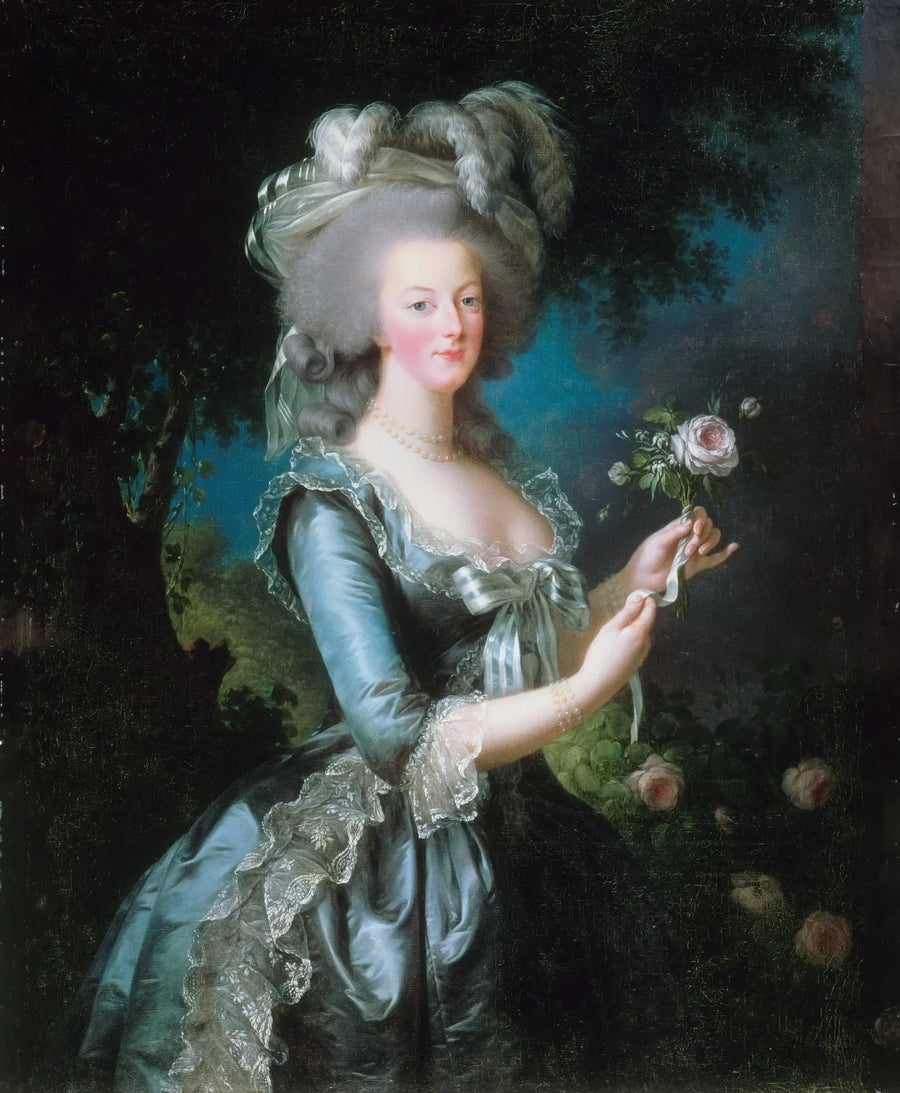 Marie-Antoinette nimeltä « Ruusussa » - Élisabeth Vigée Le Brun