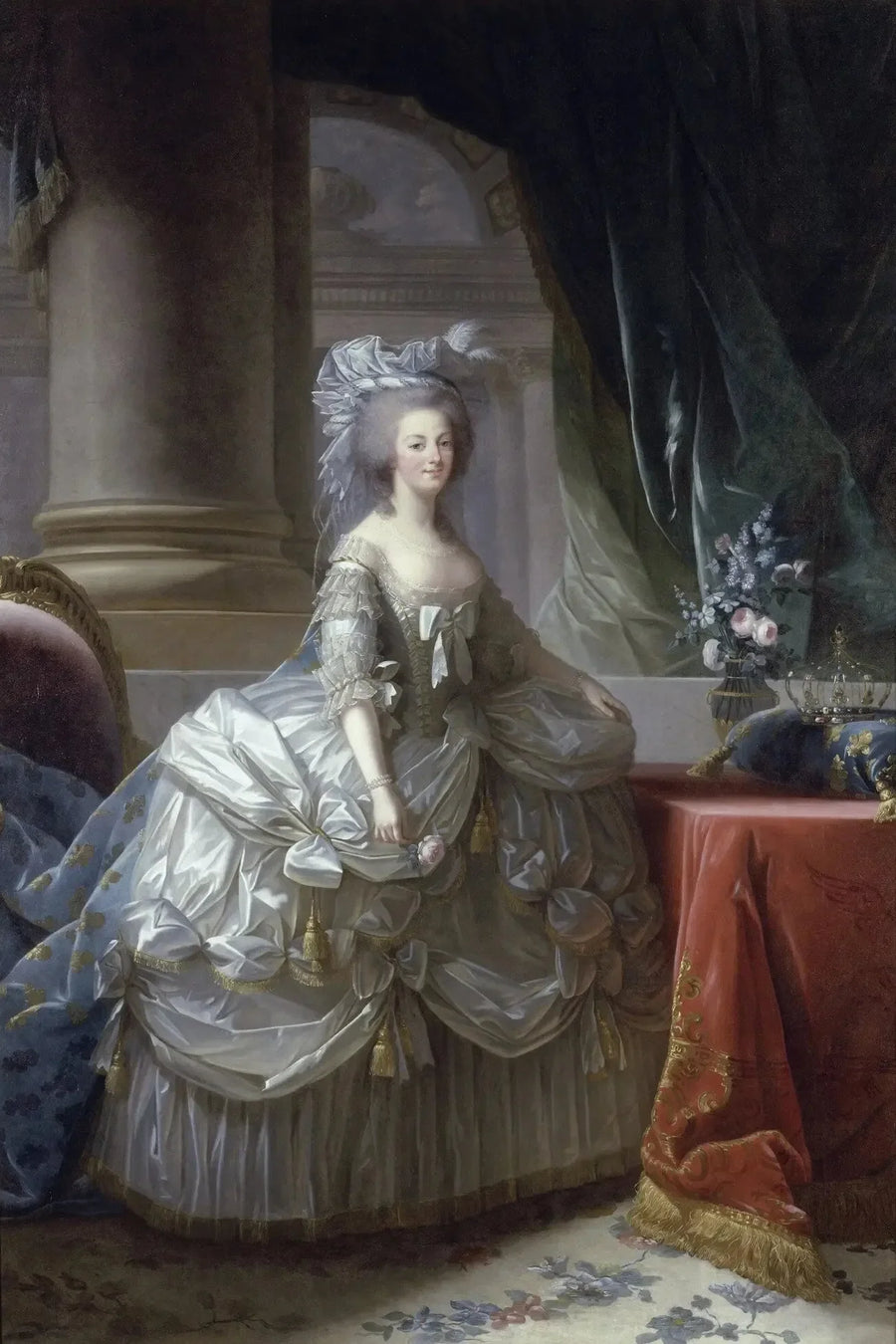Marie-Antoinette, Ranskan kuningatar (1755-1793) - Élisabeth Vigée Le Brun