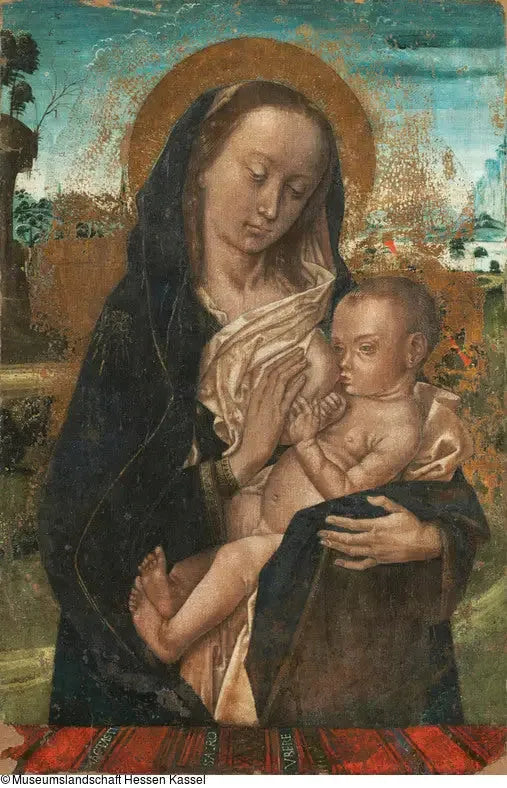 Marie ja Jeesus-lapsi - Hugo van der Goes