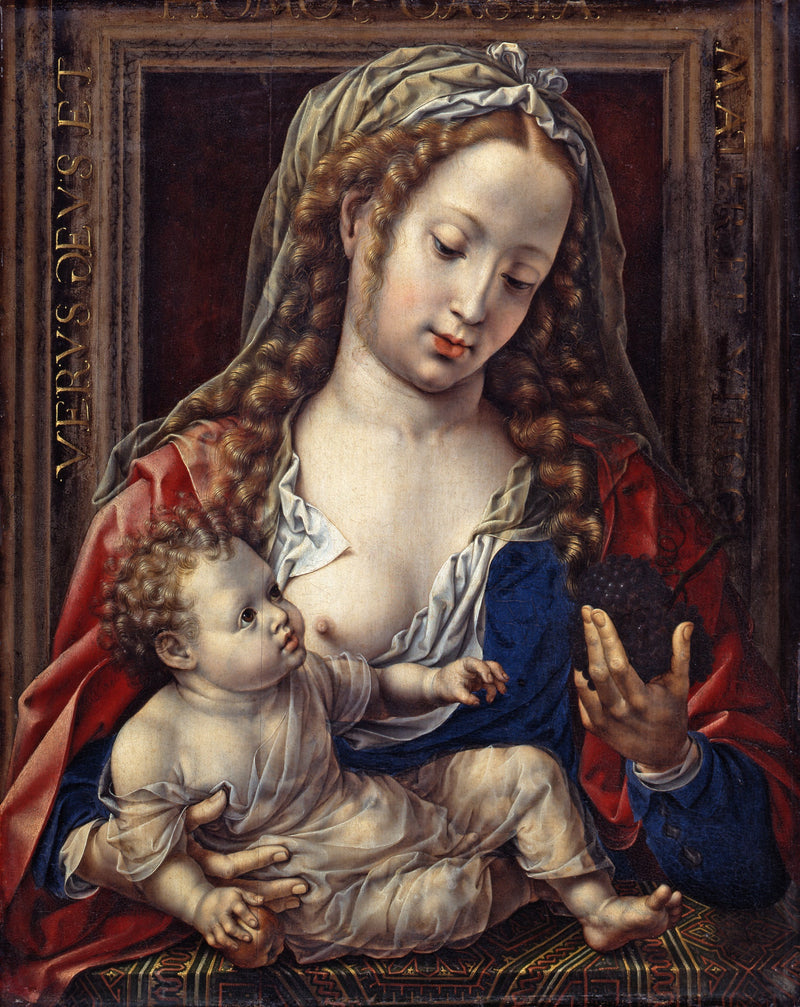 Marie ja Jeesus-lapsi - Jan Gossaert
