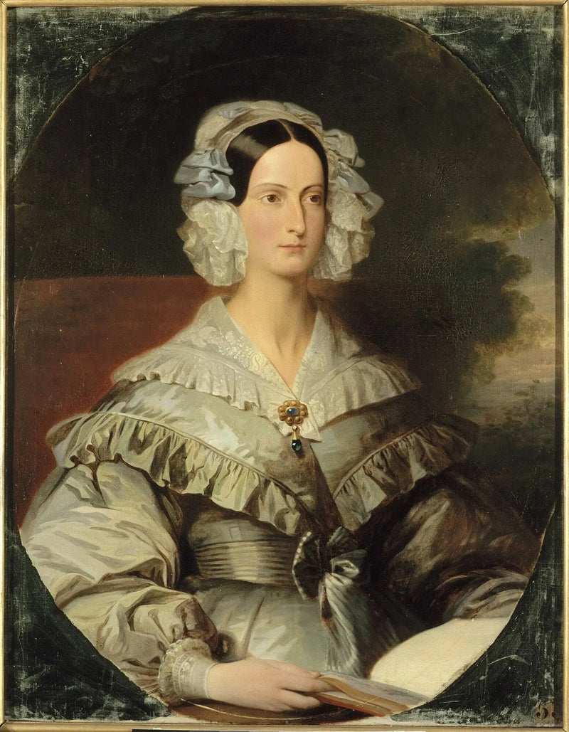 Marie-Christine-Caroline d'Orléans, herttuatar Wurtembergistä - Franz Xaver Winterhalter