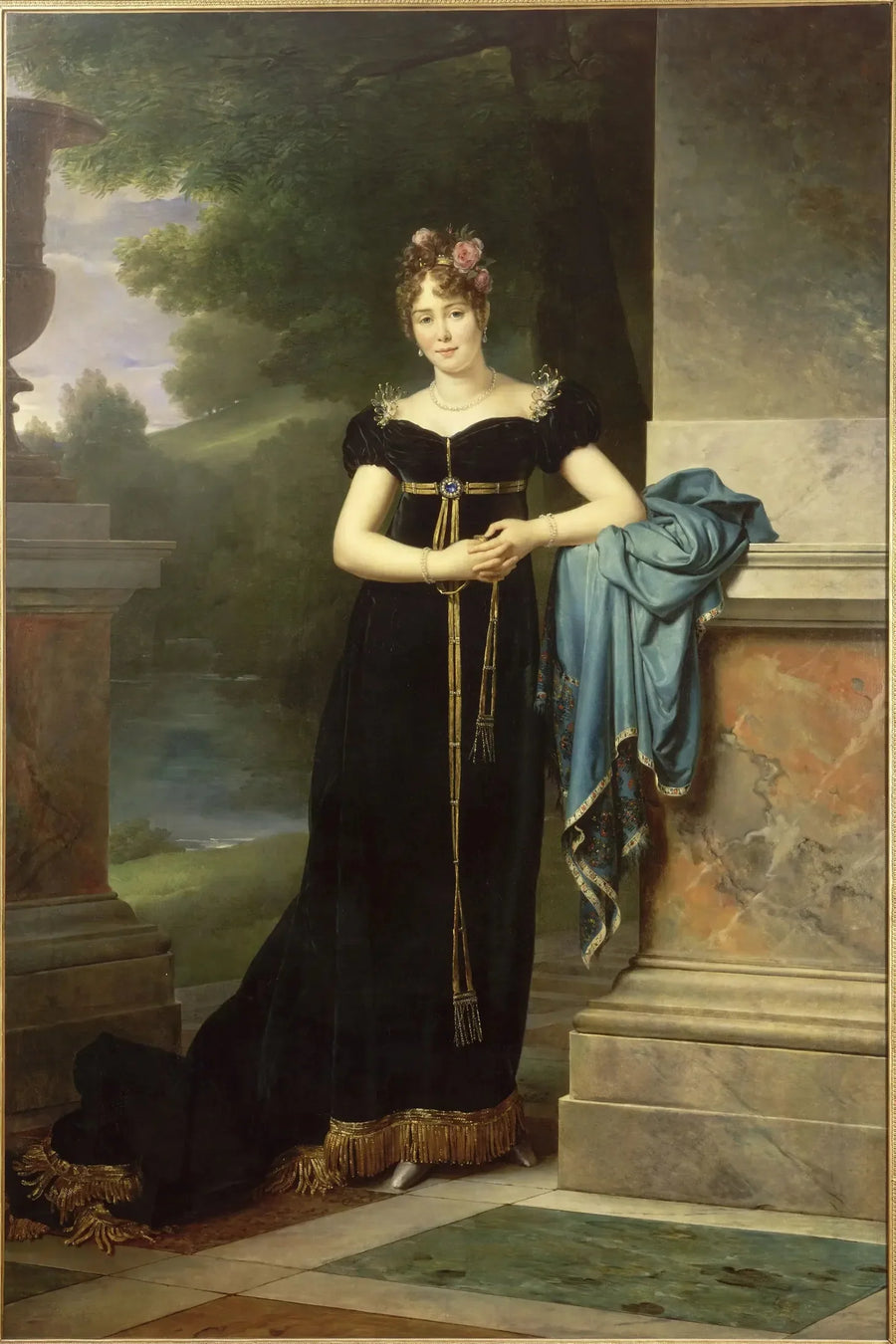 Marie Laczinska (1789-1817) kreivitär Walewska, sitten kreivitär d'Ornano - François Gérard