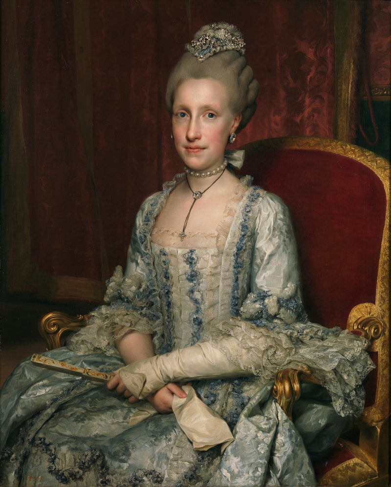 Marie-Louise d'Espagne, suuri herttuatar Toscanasta - Anton Raphael Mengs