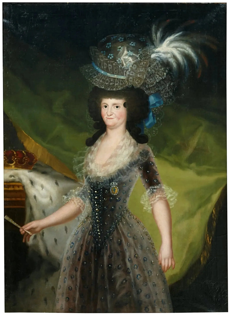 Marie-Louise Parma, Espanjan kuningatar - Francisco de Goya