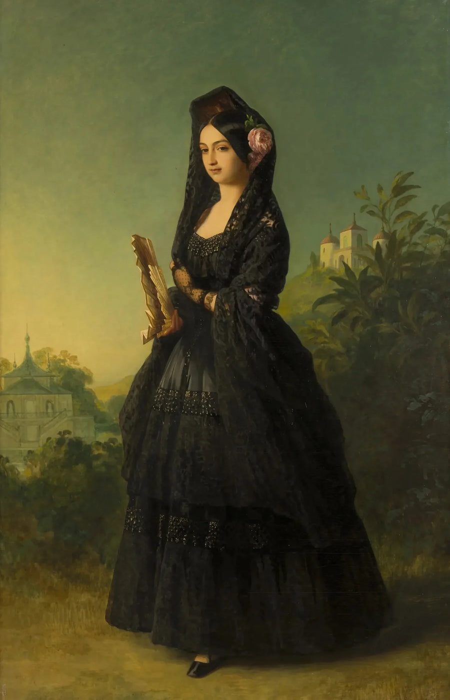 Marie-Louise-Ferdinande de Bourbon, Montpensierin herttuatar (1846-1897) - Franz Xaver Winterhalter