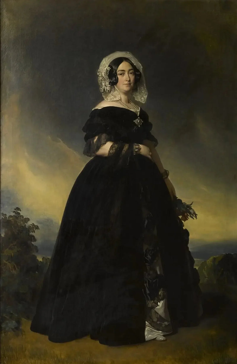 Marie-Louise-Thérèse-Victoire de Saxe-Cobourg-Saafeld, Kentin herttuatar (1786-1861) - Franz Xaver Winterhalter