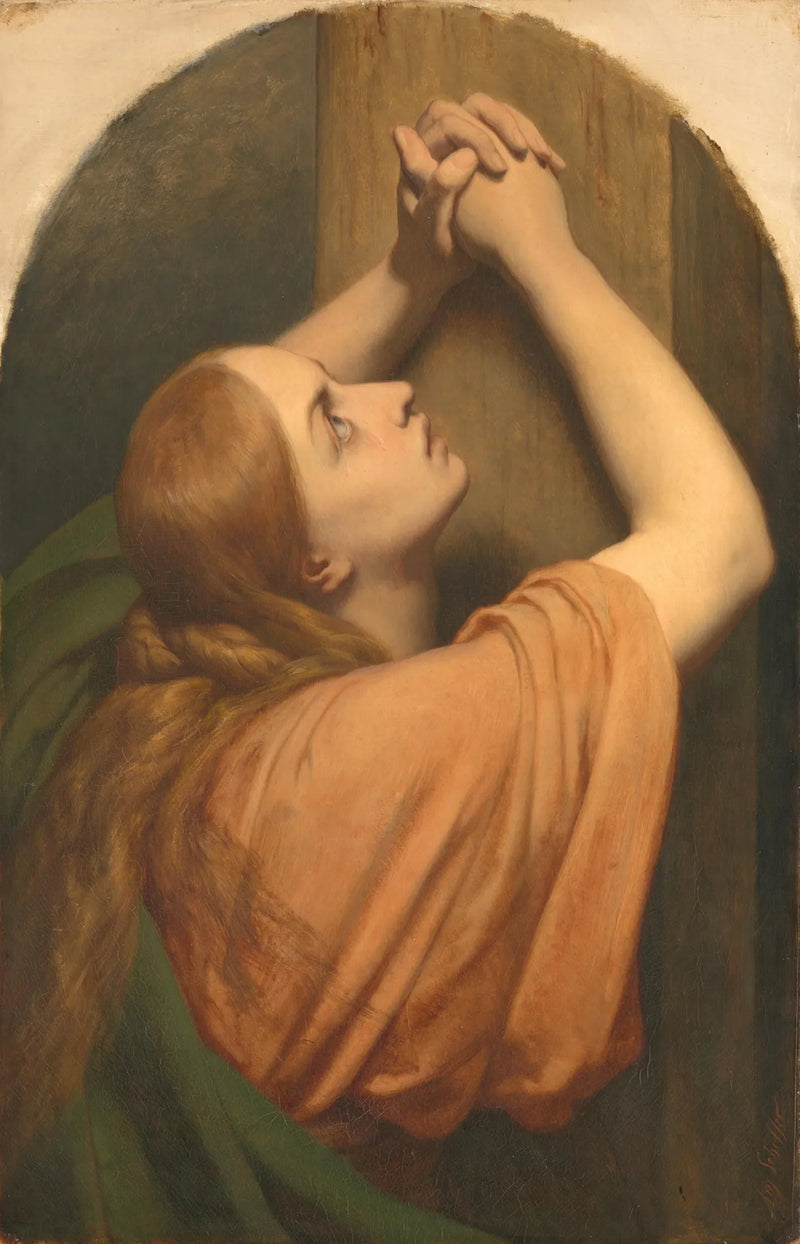 Marie Madeleine crocifixin juurella - Ary Scheffer