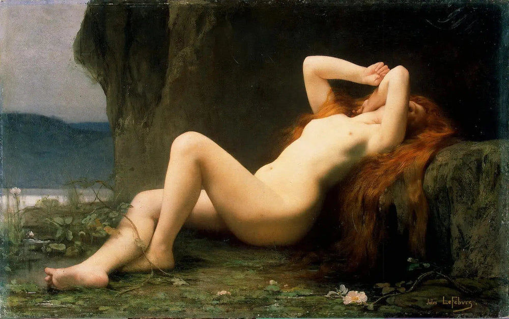 Marie Madeleine dans la grotte - Jules Lefebvre - Alpha Reproduction