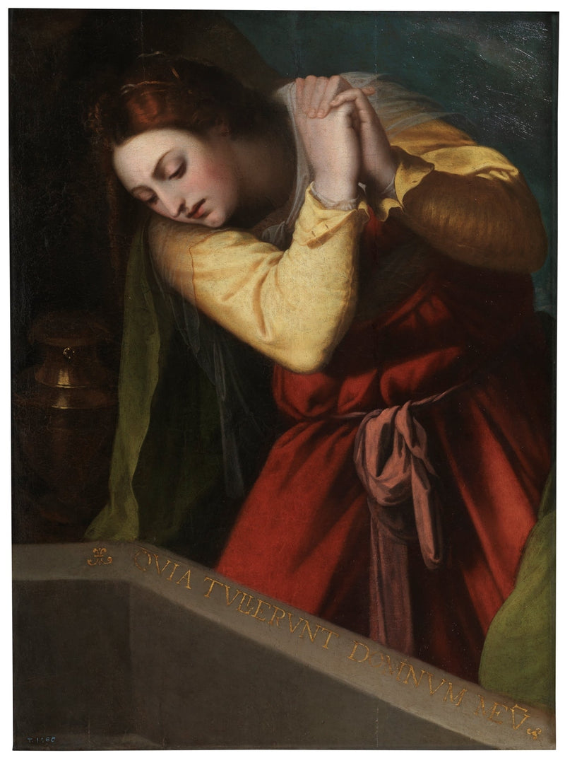 Marie-Madeleine Kristuksen haudalla - Francisco Ribalta