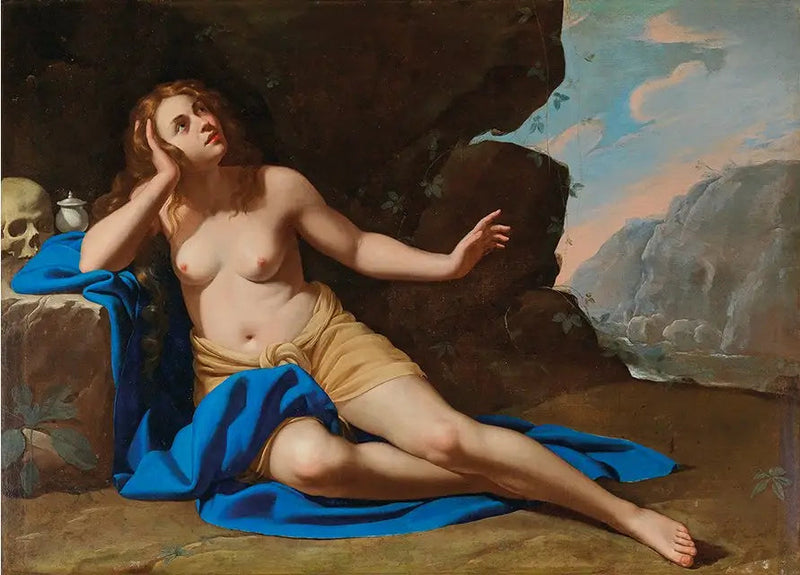 Marie-Madeleine in ekstaasissa - Artemisia Gentileschi