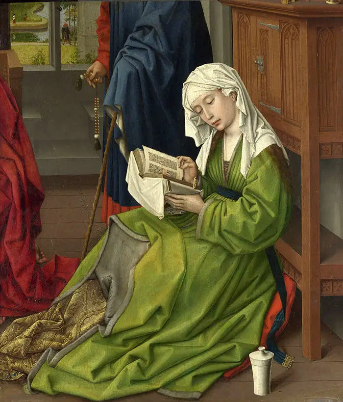 Marie Madeleine lukemassa - Rogier van der Weyden