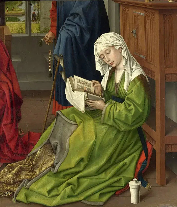 Marie Madeleine lukemassa - Rogier van der Weyden