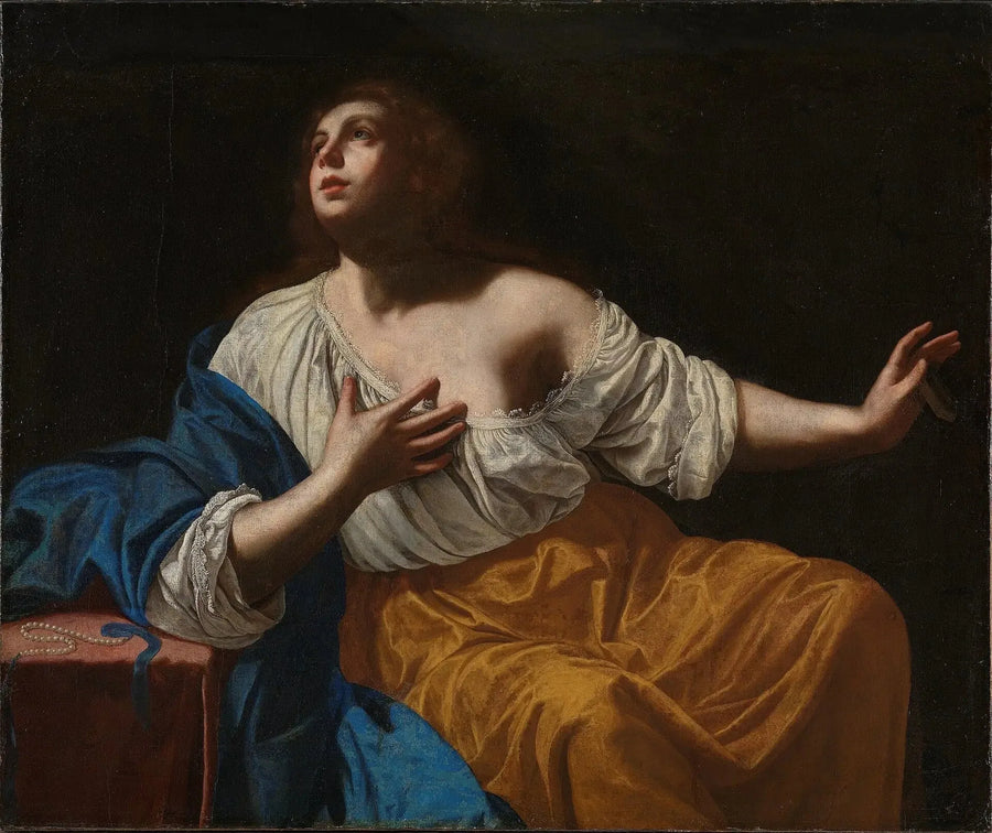 Marie-Madeleine penitentti - Artemisia Gentileschi