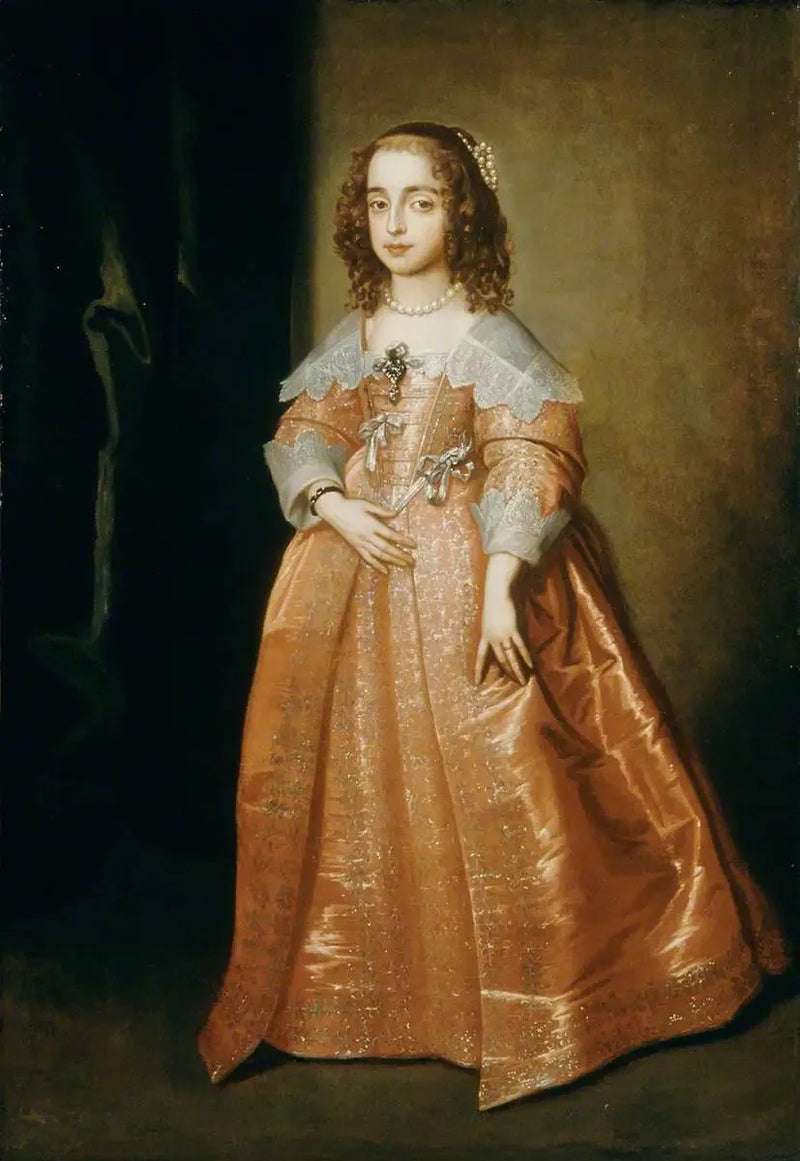 Marie, prinsessa Orange (1631-1660), Charles I:n tytär - Antoine van Dyck