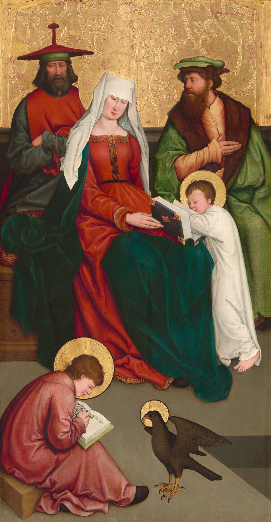 Marie Salomé et sa famille - Bernhard Strigel