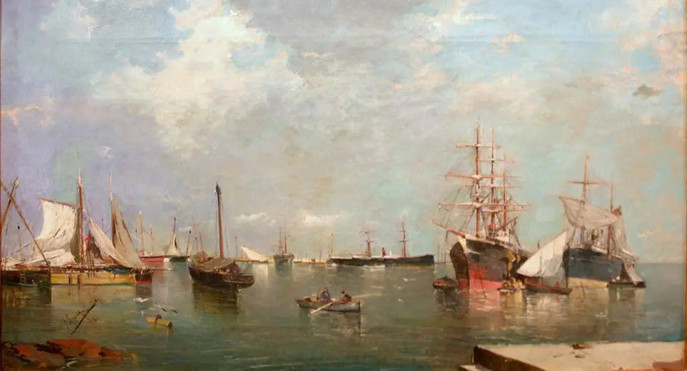 Reproduction du tableau « Marin - Joaquín Sorolla » par Alpha Reproduction en peinture à l’huile