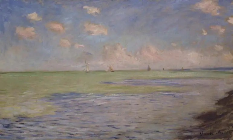 Merimaisema Pourvillessä - Claude Monet