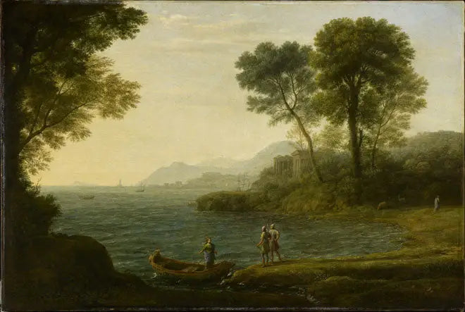 Meri with embarkation of Carlo and Ubaldo - Claude Lorrain