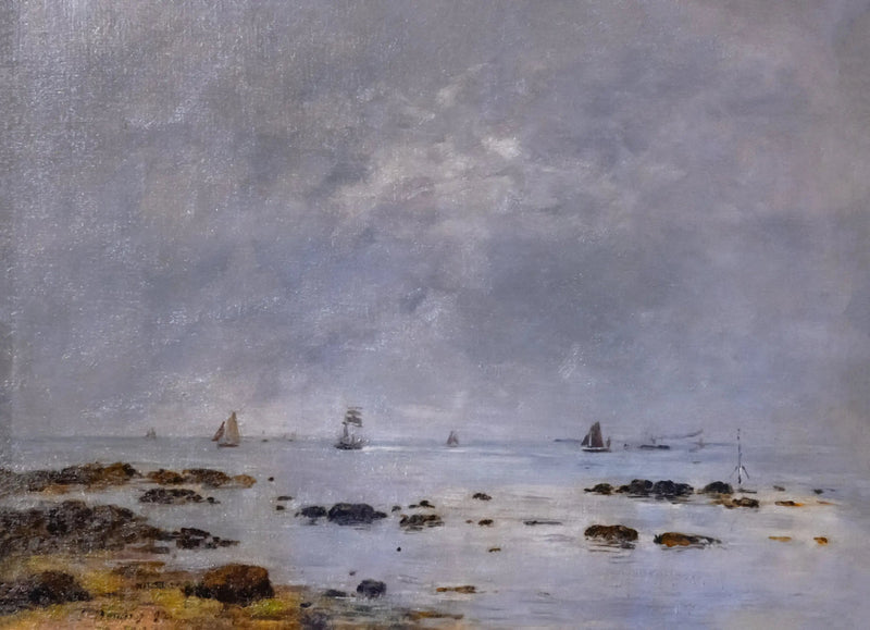Meri, rauha - Eugène Boudin