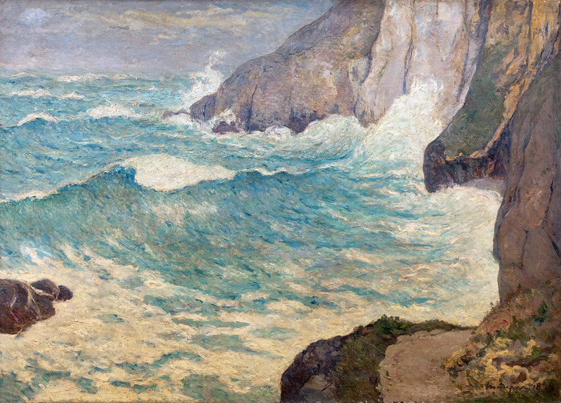 Meri myrskyssä - Maxime Maufra