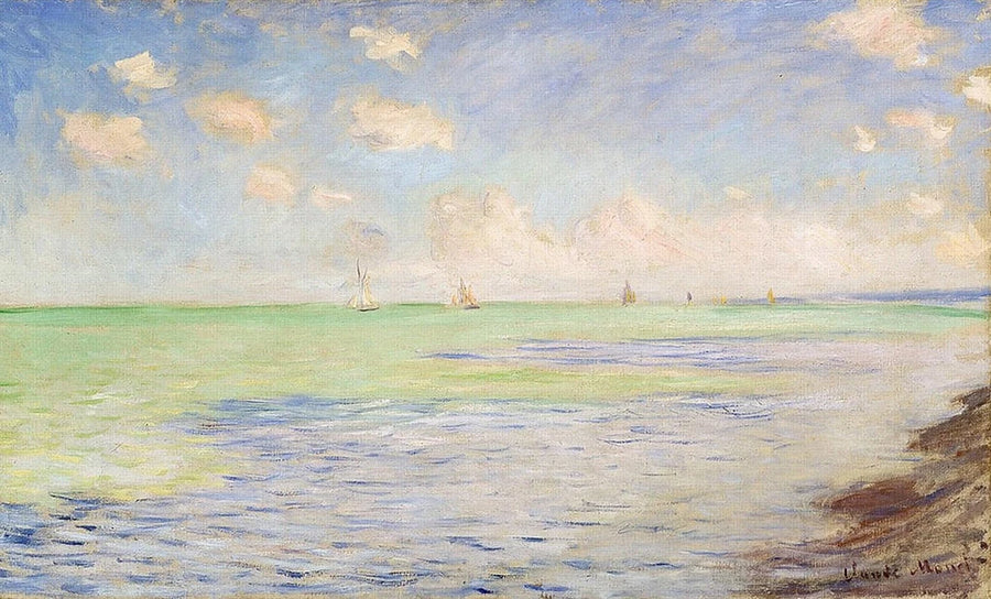 Merimaisema Pourvillessä - Claude Monet