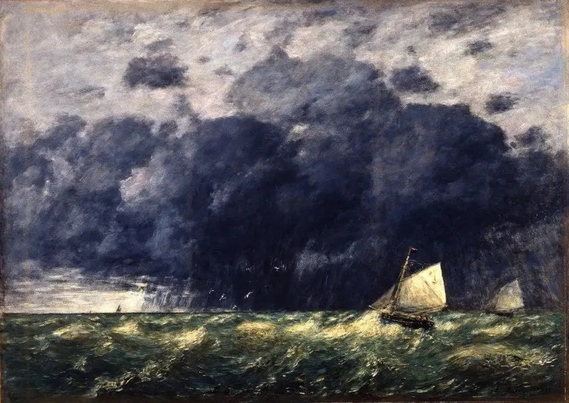 Meri. Viljelmä - Eugène Boudin