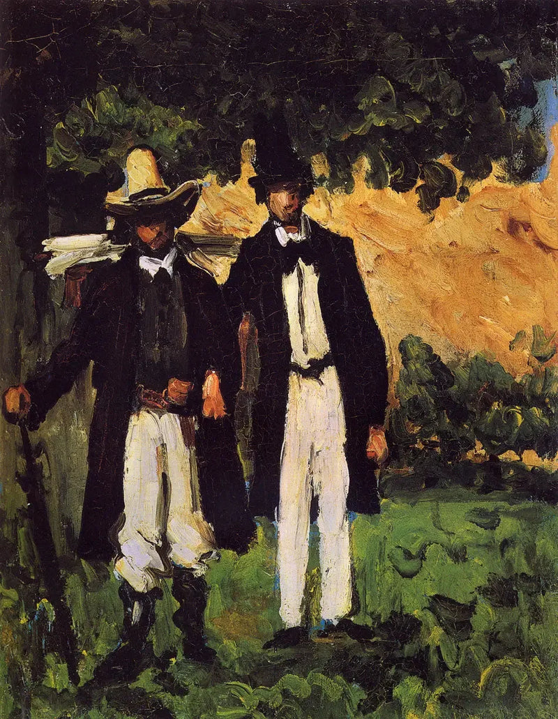 Marion ja Valabrègue lähtevät aiheeseen - Paul Cézanne