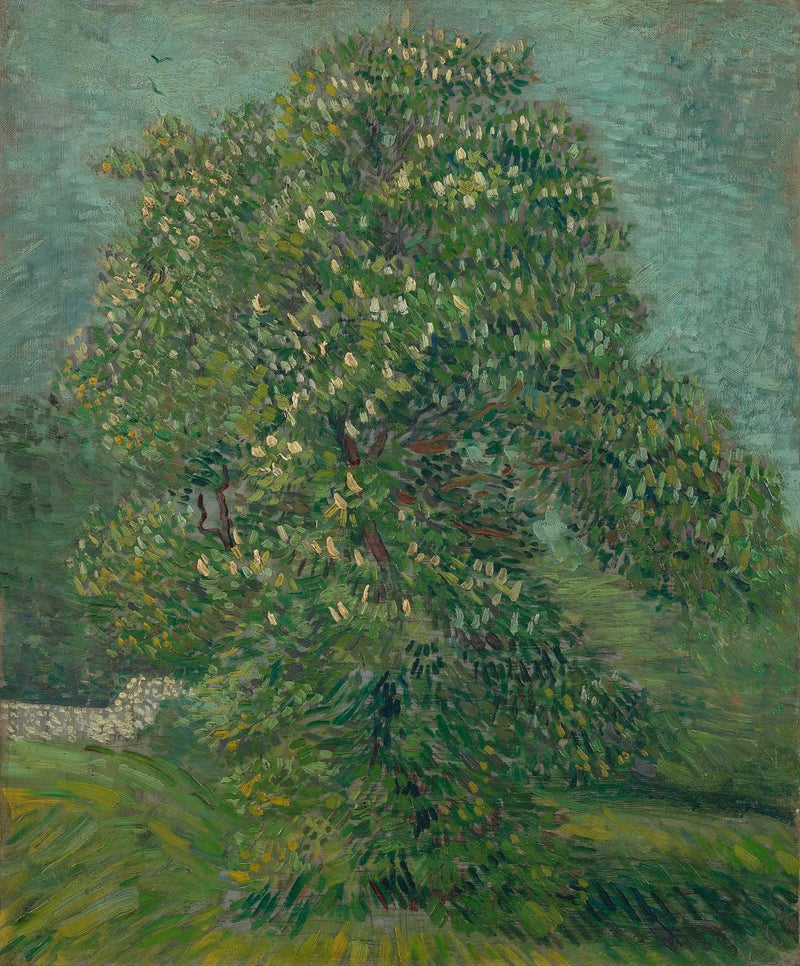 Intian kastanjapuu kukassa - Vincent van Gogh