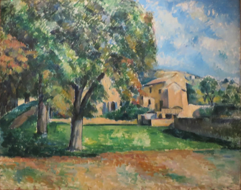 Marronniers ja Jas de Bouffanin maatila. - Paul Cézanne