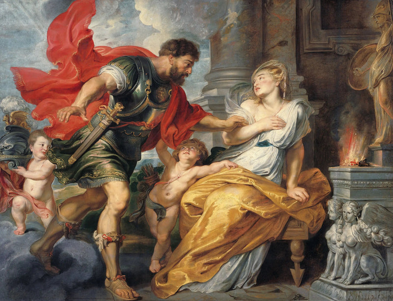 Mars ja Rhéa Silvia - Peter Paul Rubens